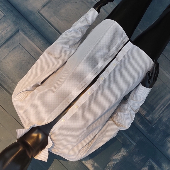 NIGEL HALL MEN'S PURE COTTON CONTRASTING COLLAR/CUFFS LUXURY SHIRT - Picture 8 of 17